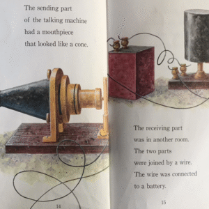 The invention of a talking machine - the telephone!