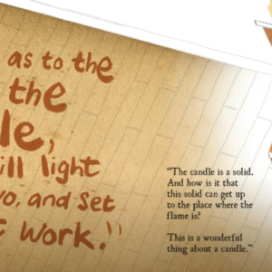 “The Chemical History of a Candle" - Faraday's Lecture, How A.I works, Darwin's 130-Year Prediction, Chladni and the study of sound/ acoustic, Einstein’s Theory of General Relativity - for kids! (5 books) - Image 3
