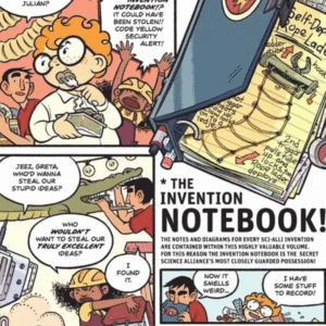 Comic book about nerdy inventions - Image 6